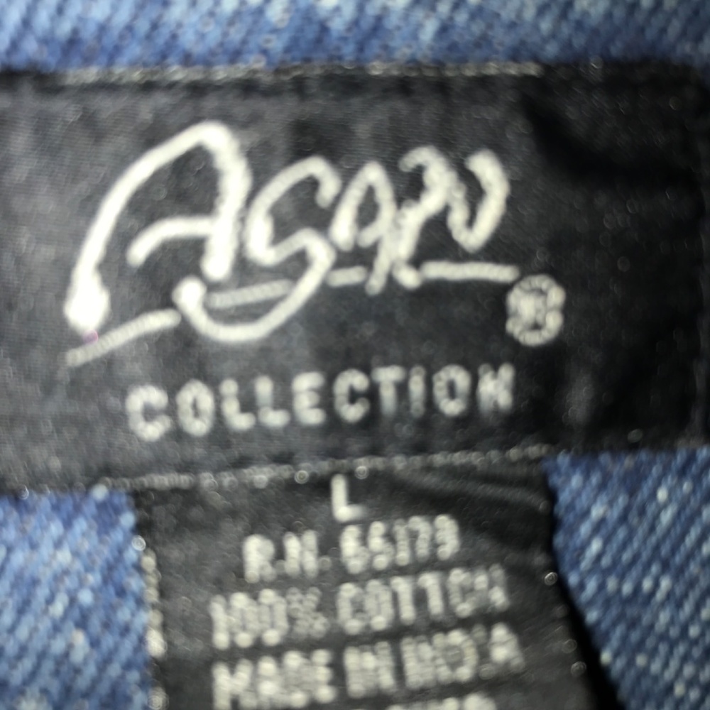 Denim Jean Jacket Cheetah Print Large Designer Boutique Final Sale - Picture 16 of 16